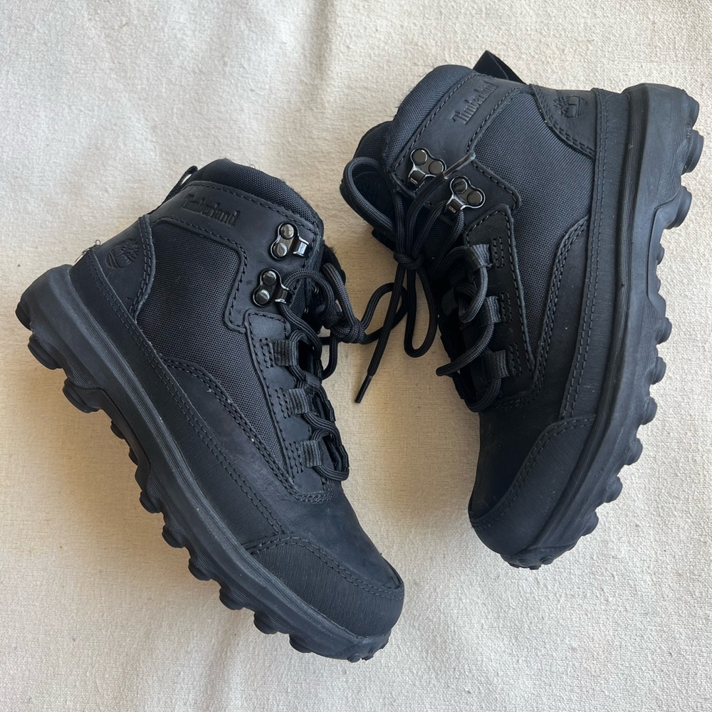 Timberland Converge Boys All-Terrain Lace-Up Boots Black US 13